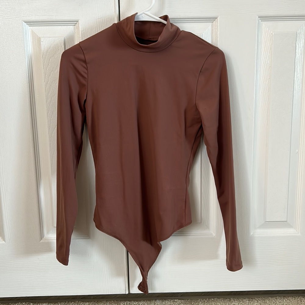 Abercrombie long sleeve turtleneck bodysuit